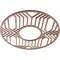 Ekena Millwork Empire Wood Fretwork Pierced Ceiling Medallion, Wood (Paint Grade), 18"OD x 6 5/8"ID x 3/8"T CMWP18X18X0375EPMF - alternate 2